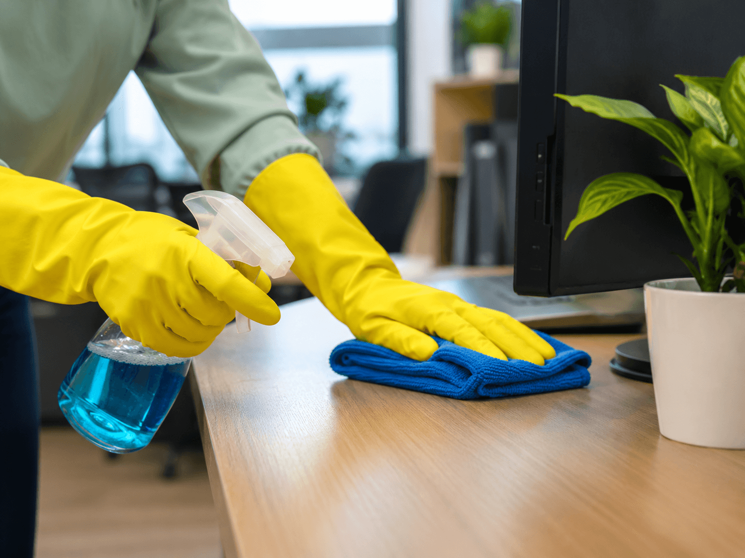 Recurring cleaning keeping a Miami home consistently clean